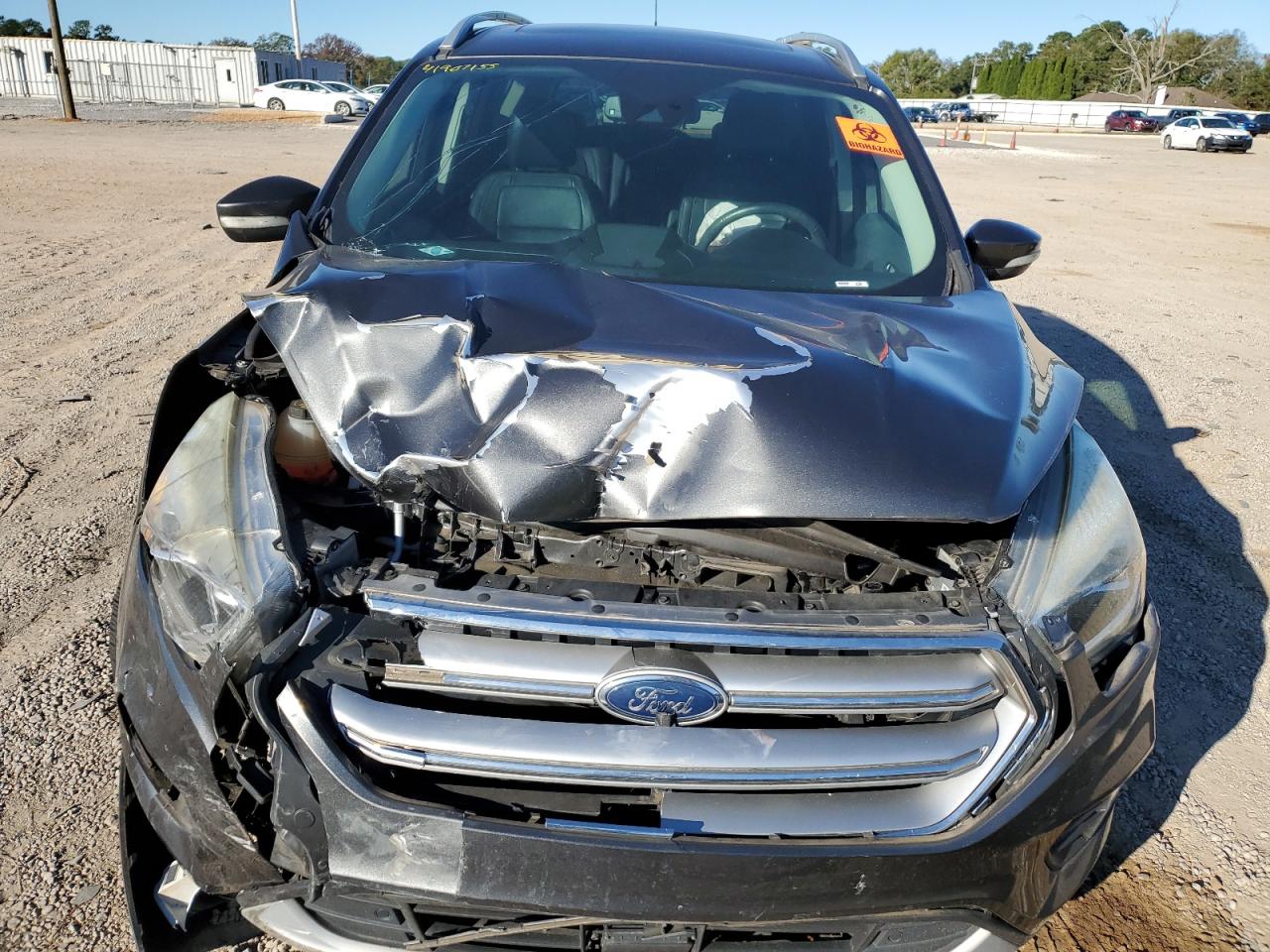 2017 Ford Escape Titanium VIN: 1FMCU0J93HUB86048 Lot: 91907155