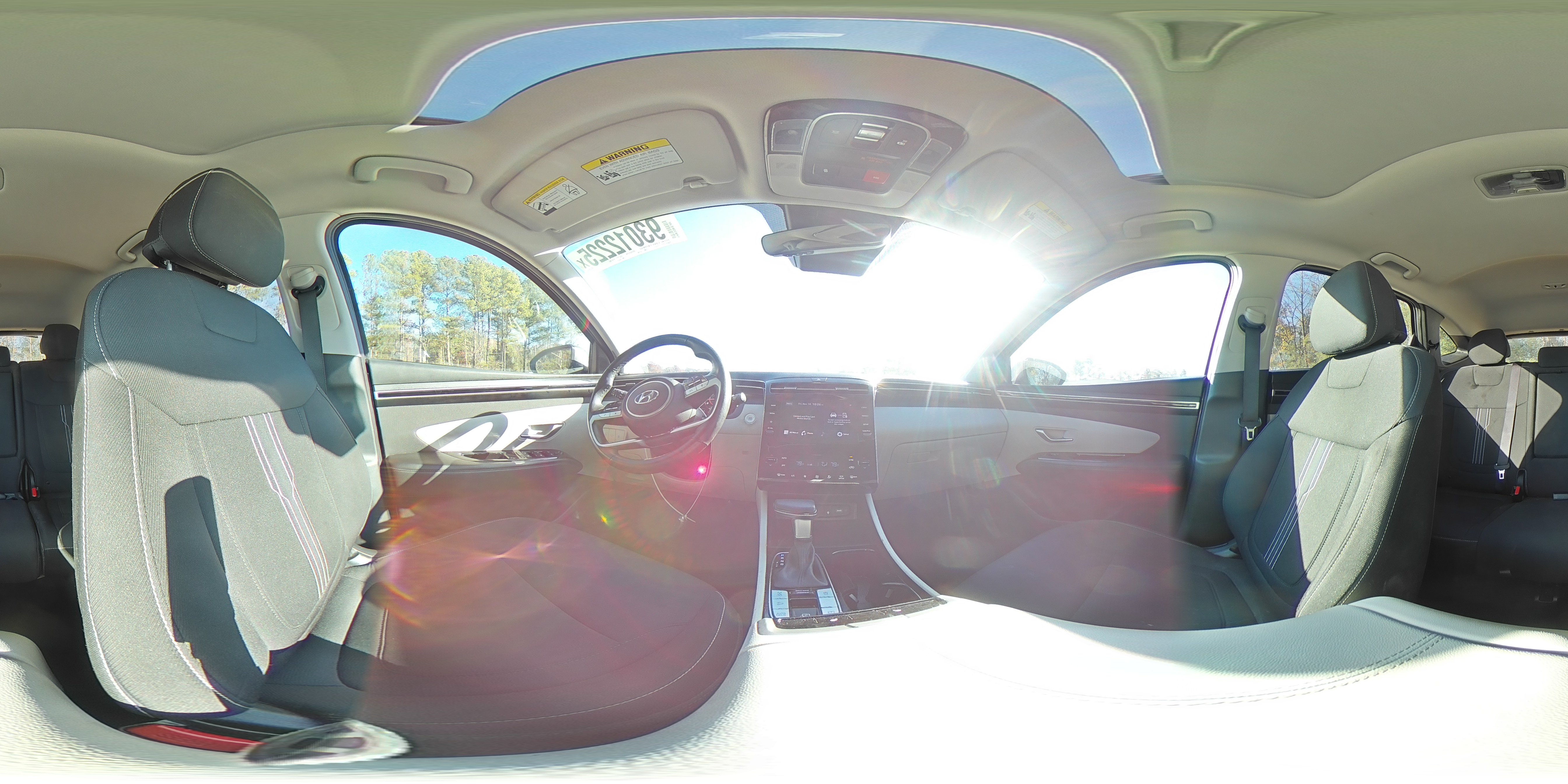 2022 Hyundai Tucson Sel VIN: 5NMJFCAE3NH150822 Lot: 93012225