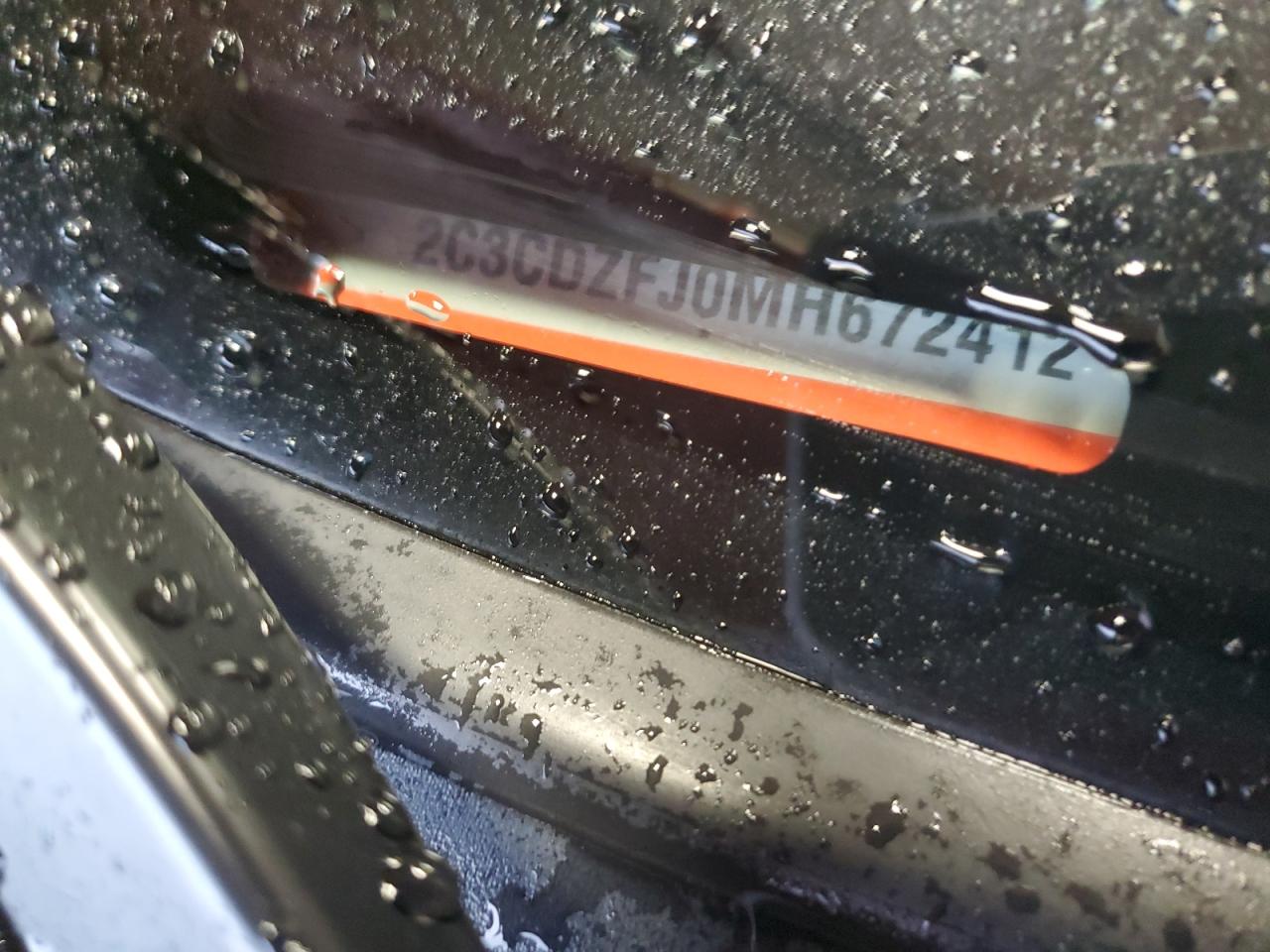 2021 Dodge Challenger R/T Scat Pack VIN: 2C3CDZFJ0MH672412 Lot: 93683955