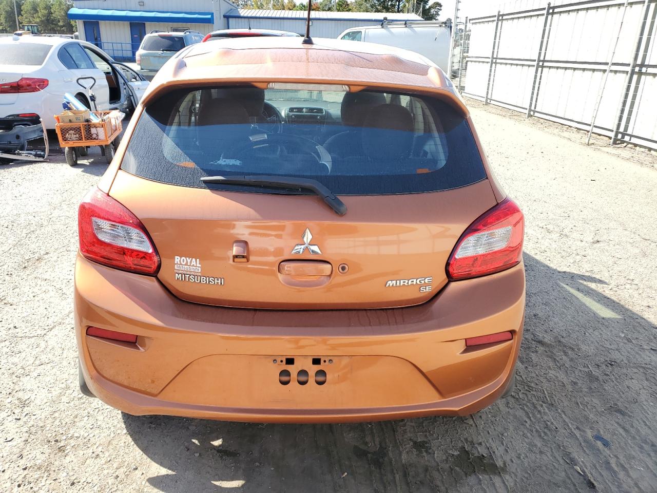 2019 Mitsubishi Mirage Se VIN: ML32A4HJXKH003327 Lot: 92083305