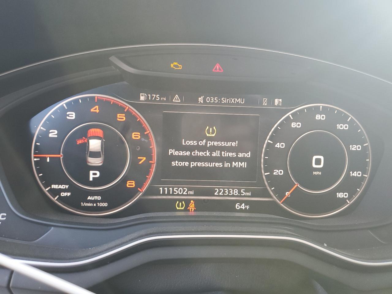 2017 Audi A4 Ultra Premium VIN: WAUKMAF49HN041462 Lot: 91193935