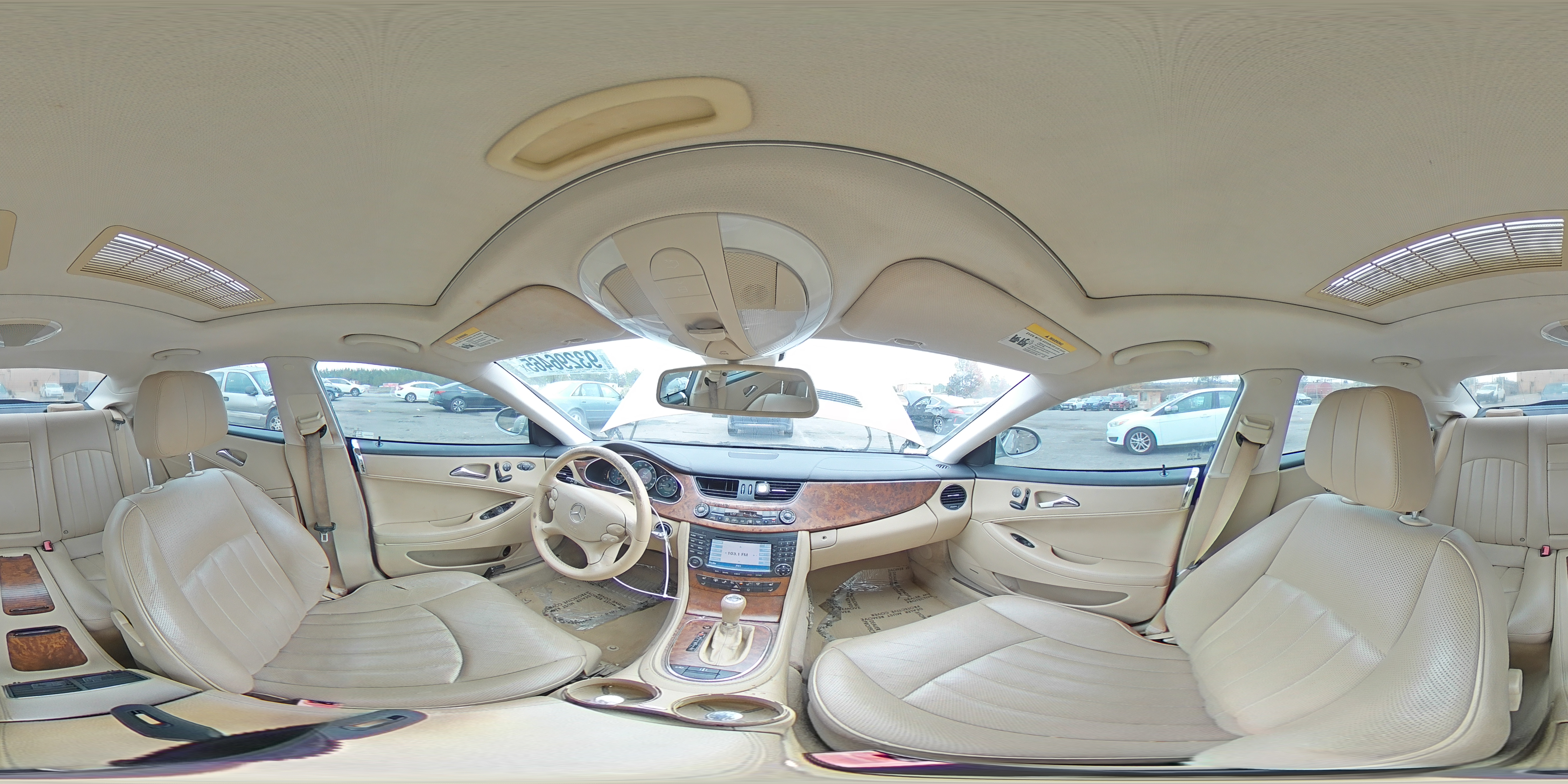 2007 Mercedes-Benz Cls 550 VIN: WDDDJ72X87A102111 Lot: 93296465