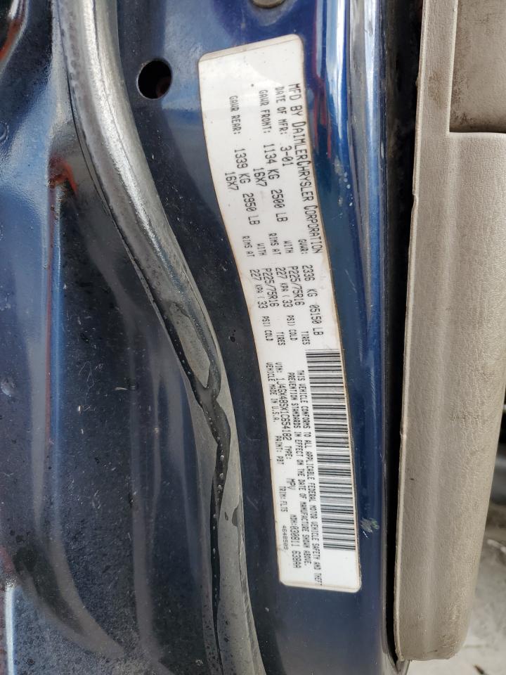 2001 Jeep Grand Cherokee Laredo VIN: 1J4GX48SX1C654182 Lot: 91292045