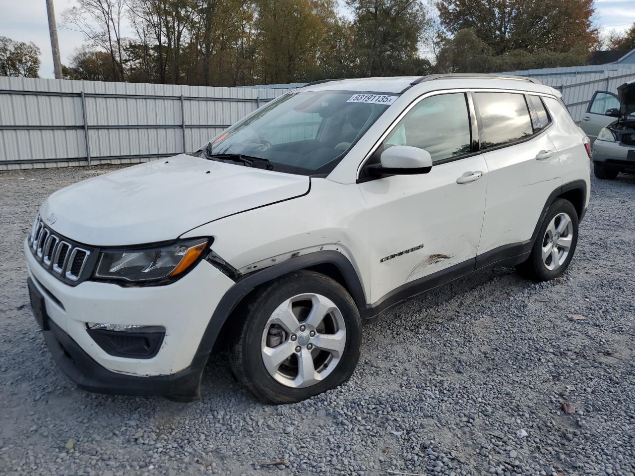 2018 Jeep Compass Latitude VIN: 3C4NJCBB8JT414344 Lot: 93191135