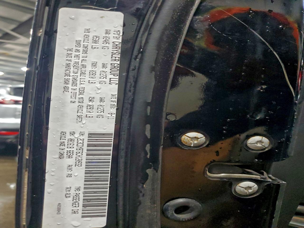 2012 Dodge Challenger R/T VIN: 2C3CDYBT6CH120932 Lot: 93533005