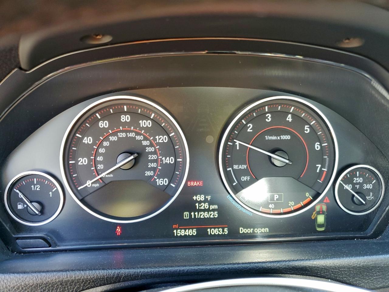 2014 BMW 335 I VIN: WBA3A9G59ENS64017 Lot: 93678005