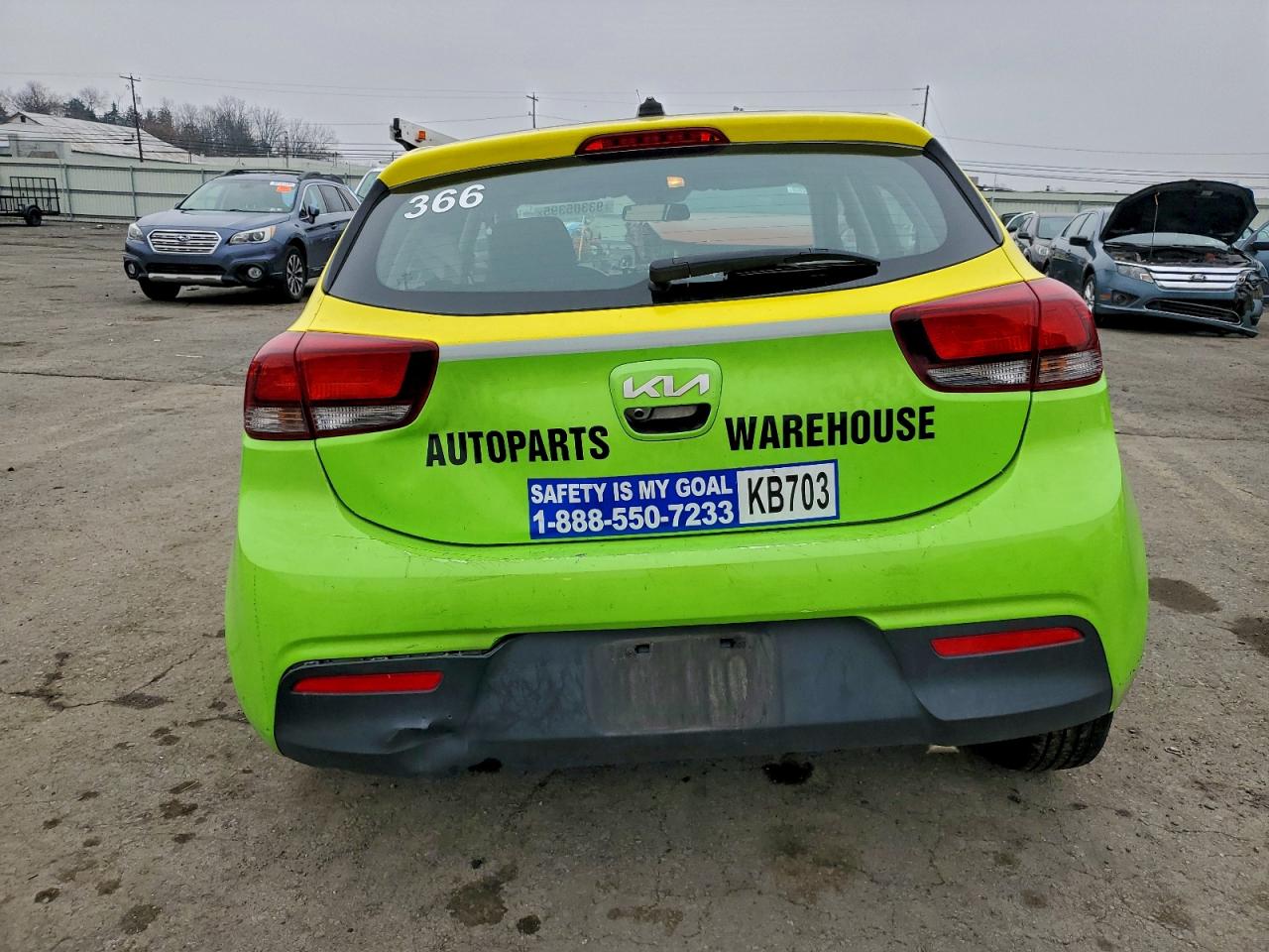 2023 Kia Rio S VIN: 3KPA25AD3PE531692 Lot: 93305395