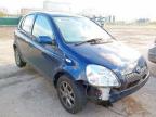 2004 TOYOTA YARIS 1.0 VVT-I BLUE 5DR for sale at Copart WESTBURY