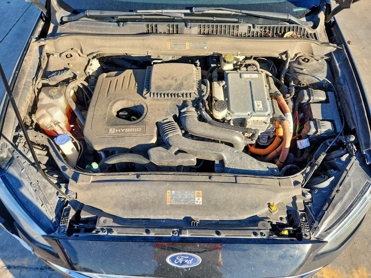 2018 Ford Fusion S Hybrid VIN: 3FA6P0UU1JR100196 Lot: 93965945