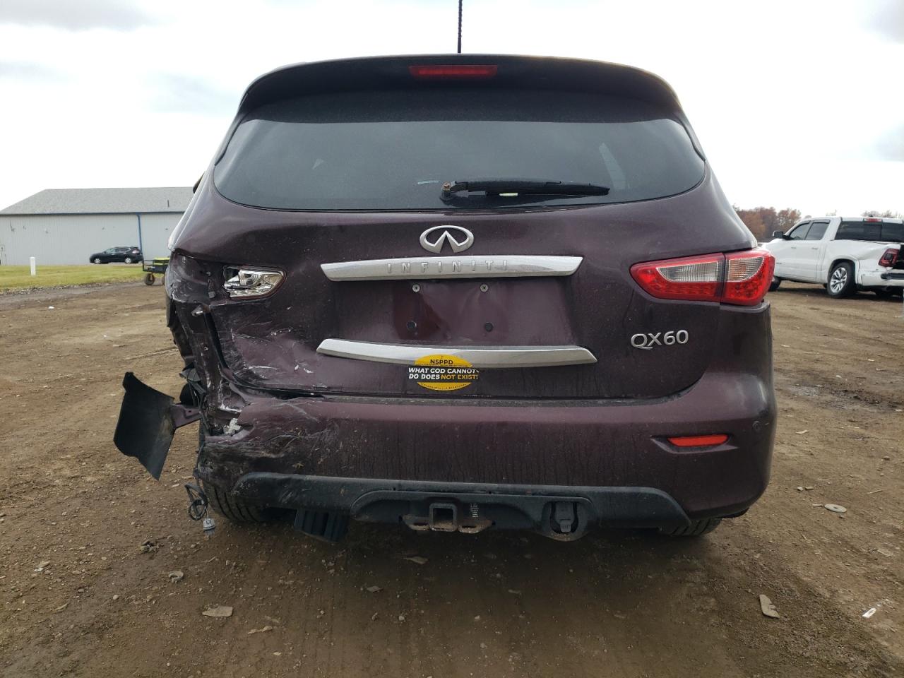 2014 Infiniti Qx60 VIN: 5N1AL0MM7EC501087 Lot: 94004015
