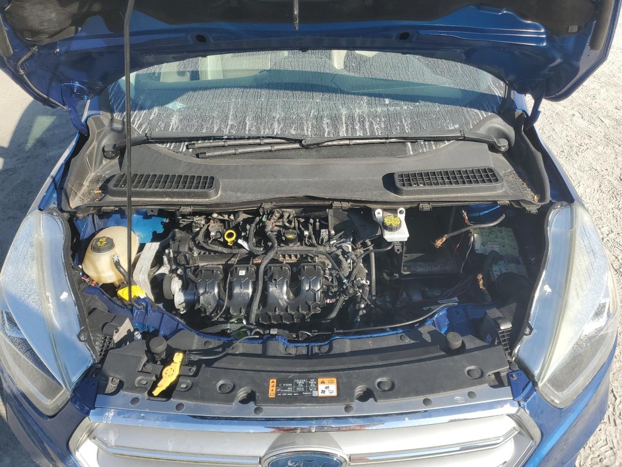 2017 Ford Escape Titanium VIN: 1FMCU0J9XHUE86797 Lot: 93416405