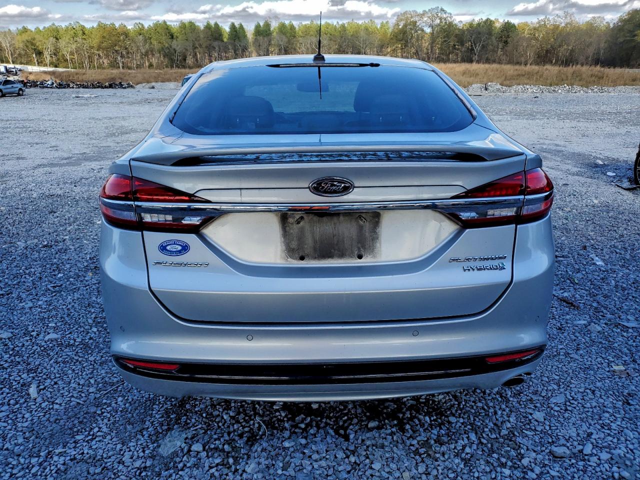 2017 Ford Fusion Titanium Hev VIN: 3FA6P0RU4HR137455 Lot: 94110205