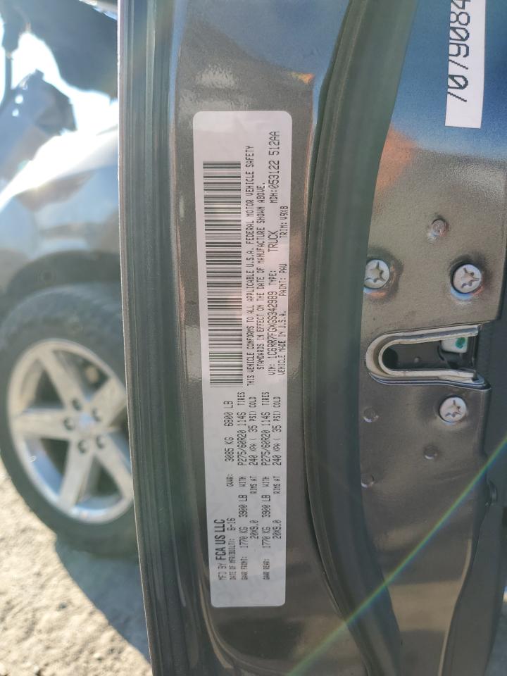 2016 Ram 1500 St VIN: 1C6RR7FGXGS342989 Lot: 91355725