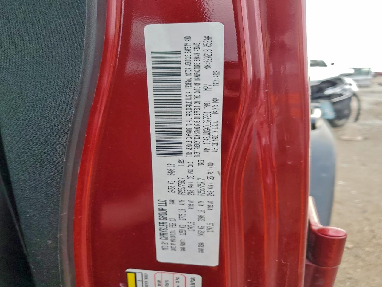 2013 Jeep Wrangler Unlimited Sport VIN: 1C4BJWDG4DL607281 Lot: 93218865