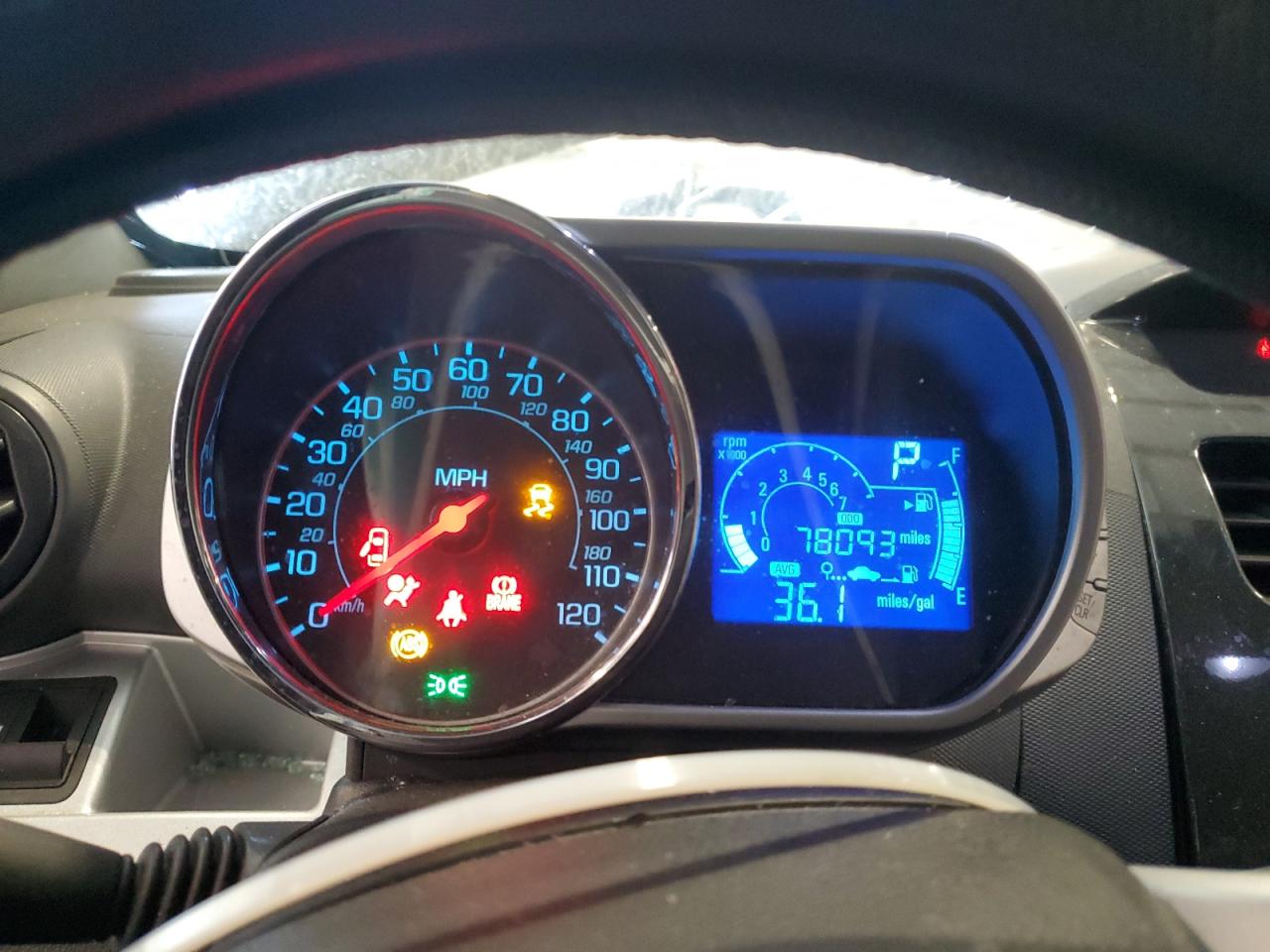 2014 Chevrolet Spark 1Lt VIN: KL8CD6S90EC539006 Lot: 91593095