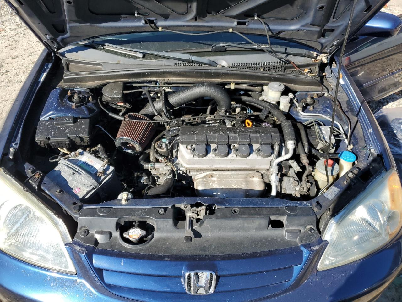 2003 Honda Civic Ex VIN: 2HGES25853H542657 Lot: 92087675