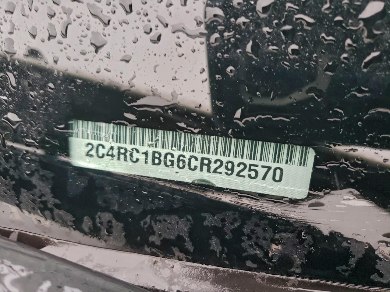 2012 Chrysler Town & Country Touring VIN: 2C4RC1BG6CR292570 Lot: 94547915