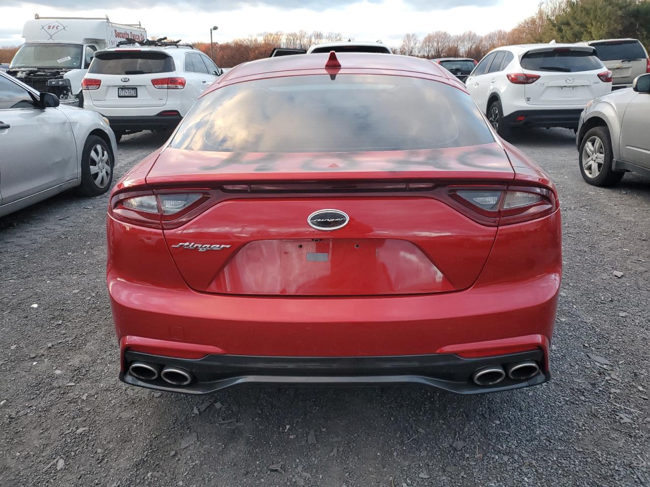 2019 Kia Stinger VIN: KNAE15LA7K6059628 Lot: 92266225