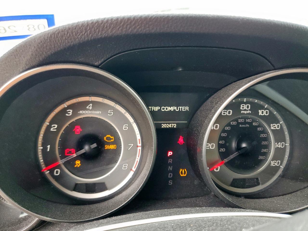 2013 Acura Mdx VIN: 2HNYD2H28DH511332 Lot: 93462265