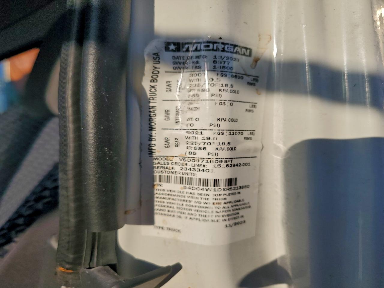 2024 Isuzu Npr Hd VIN: 54DC4W1DXRS213850 Lot: 90571425