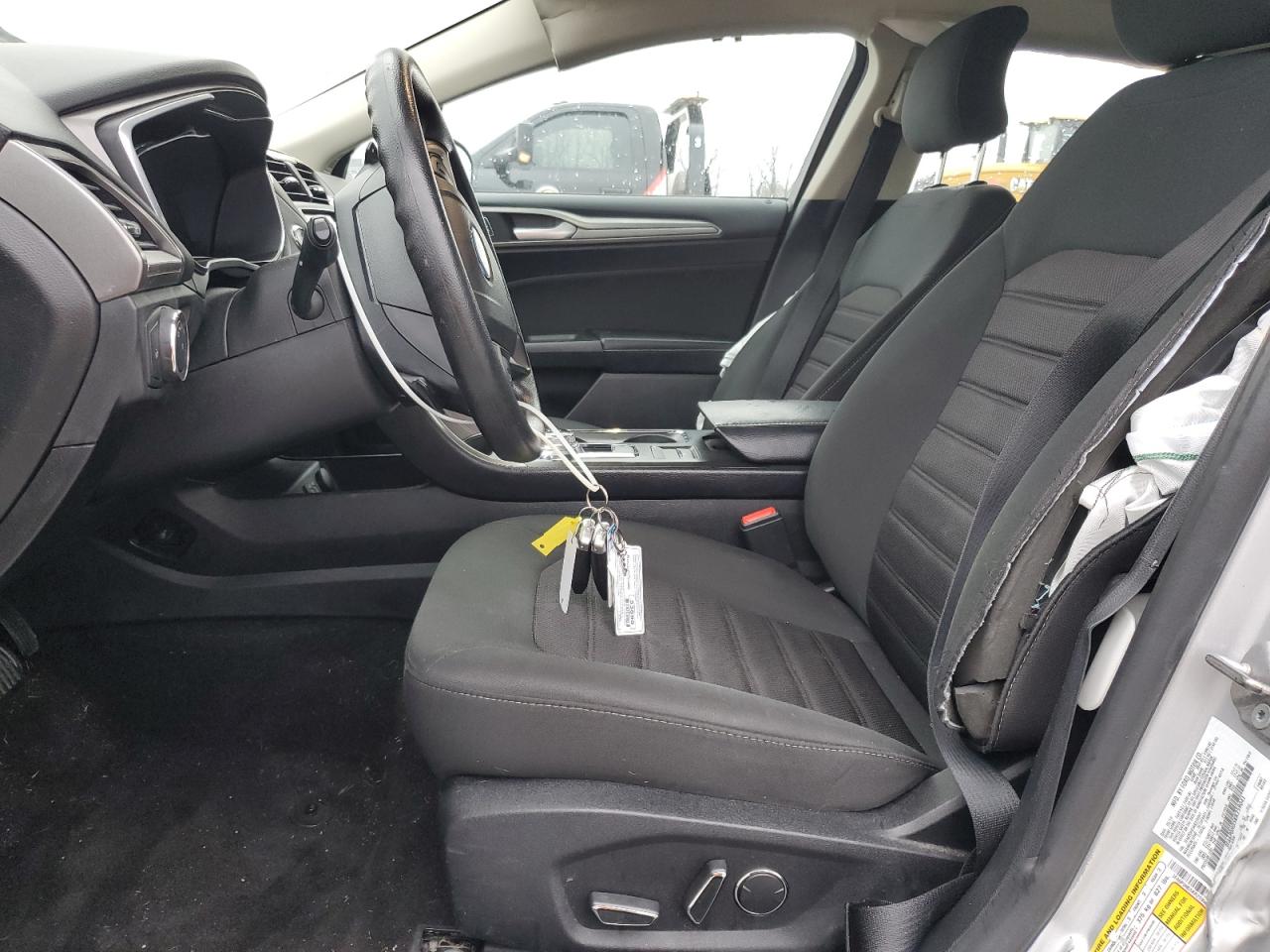 2019 Ford Fusion Se VIN: 3FA6P0HD5KR259041 Lot: 91259865