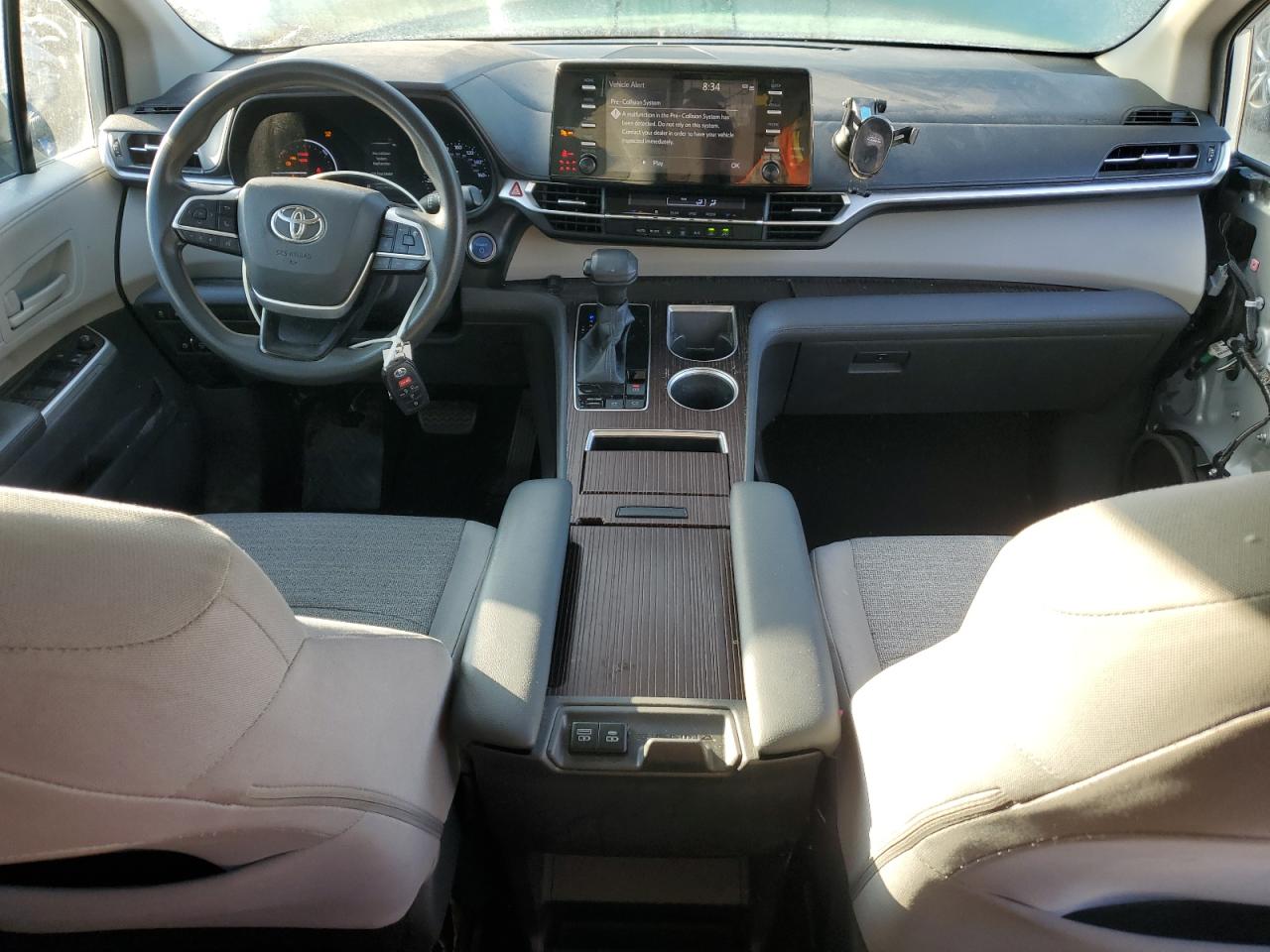 2021 Toyota Sienna Le VIN: 5TDKRKEC0MS018224 Lot: 91667165