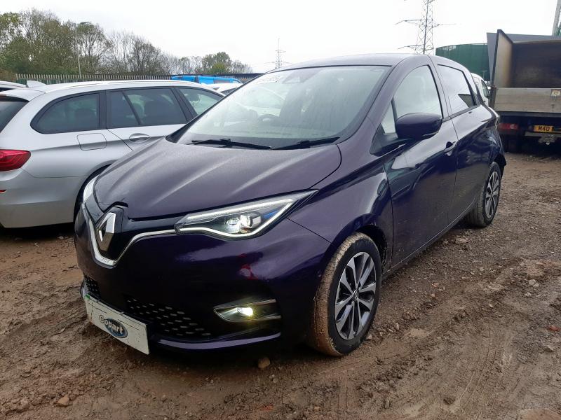 2022 RENAULT ZOE 100KW GT LINE + R135 50KWH RAPID CHARGE 5DR AUTO for sale at Copart BRISTOL