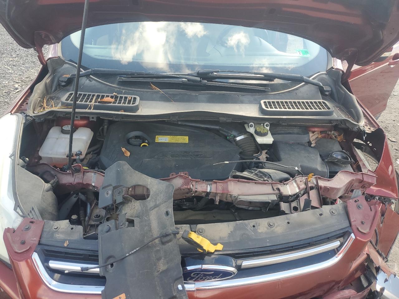 2014 Ford Escape Titanium VIN: 1FMCU0JXXEUA58240 Lot: 91359515