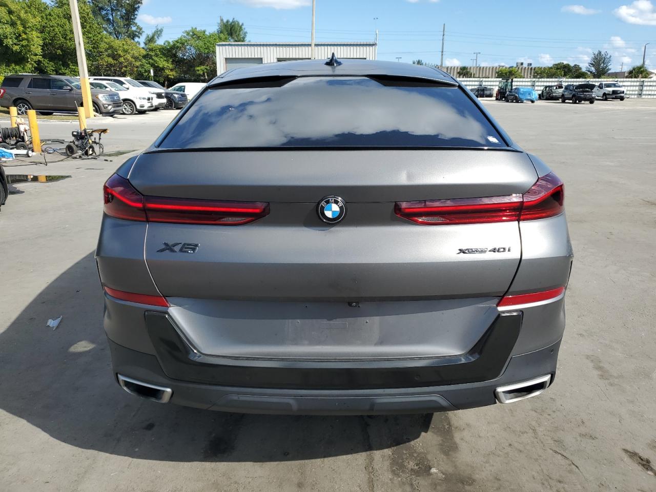 2022 BMW X6 xDrive40I VIN: 5UXCY6C01N9L02760 Lot: 93617885