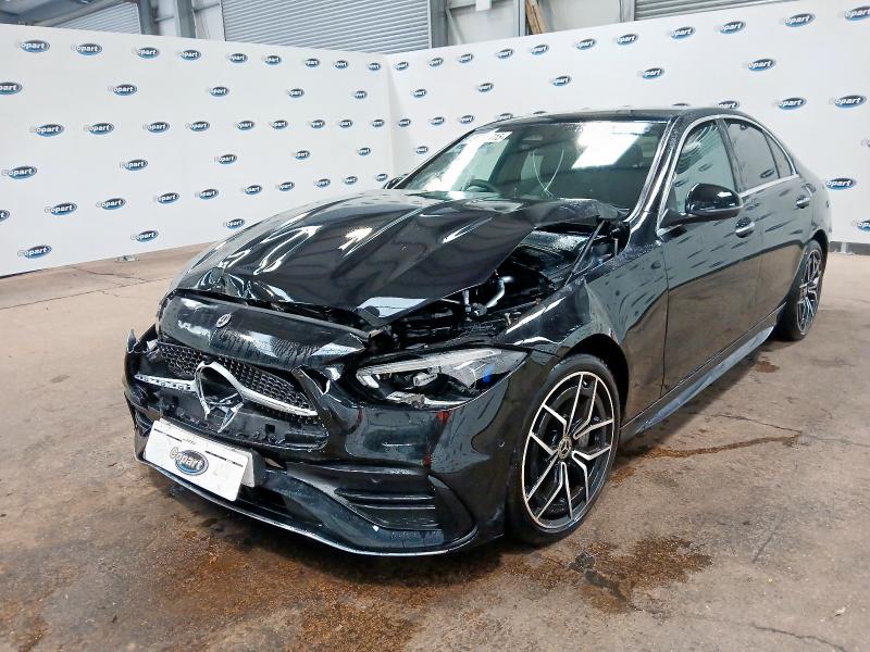 2025 MERCEDES-BENZ C CLASS C200 AMG LINE PREMIUM 4DR 9G-TRONIC for sale at Copart NEWBURY