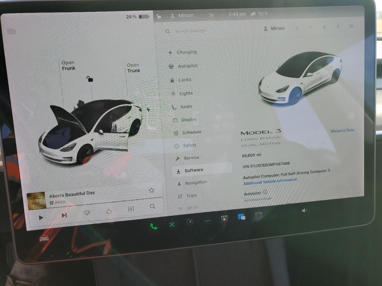 2021 Tesla Model 3 VIN: 5YJ3E1EB3MF067486 Lot: 93224385