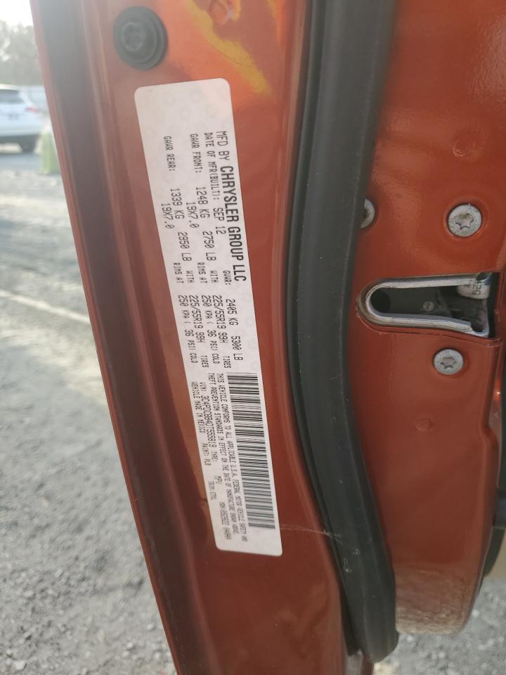 2013 Dodge Journey Sxt VIN: 3C4PDCBB4DT555819 Lot: 93415685