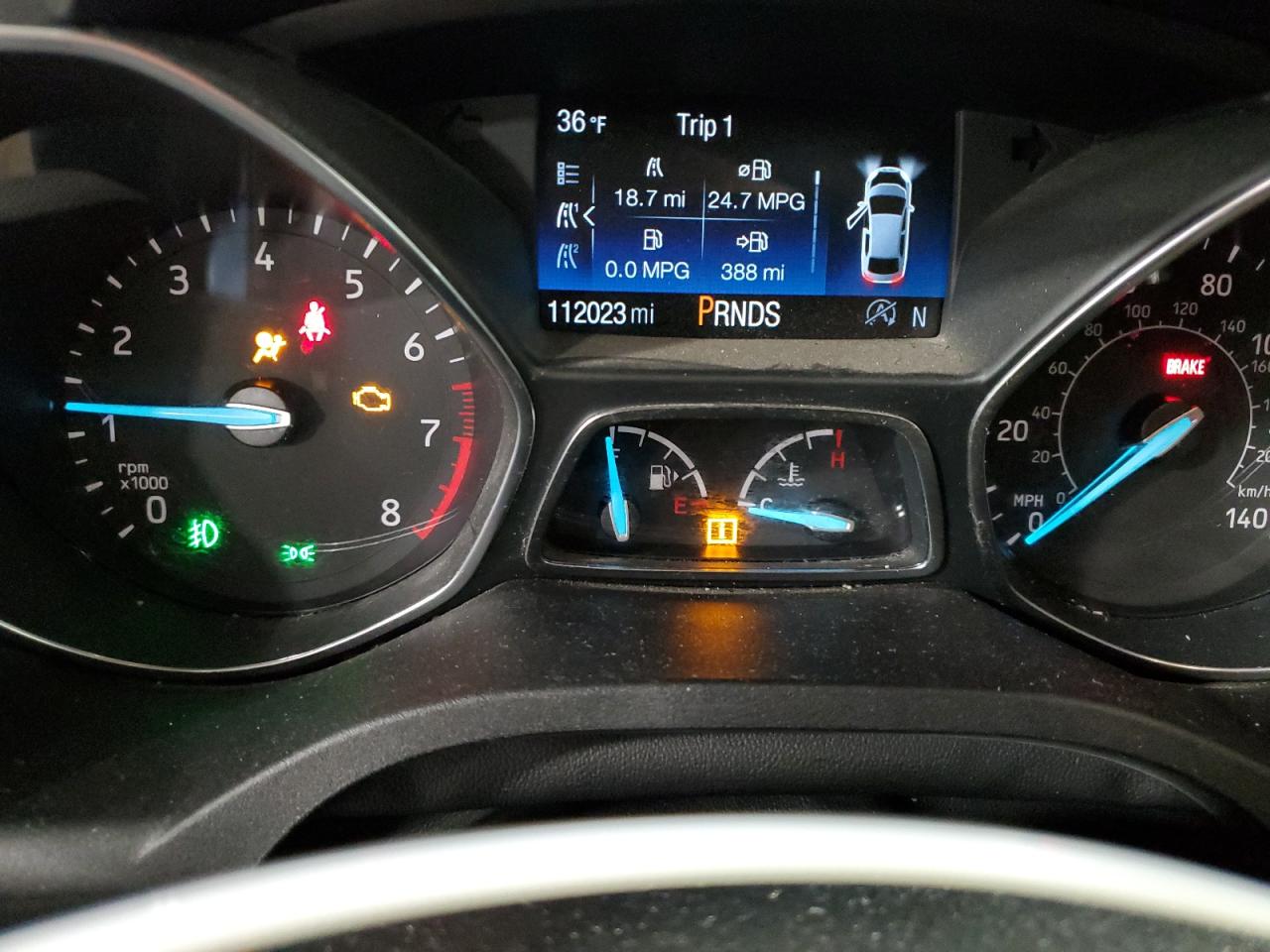 2018 Ford Escape Se VIN: 1FMCU9GD0JUC60001 Lot: 92057125