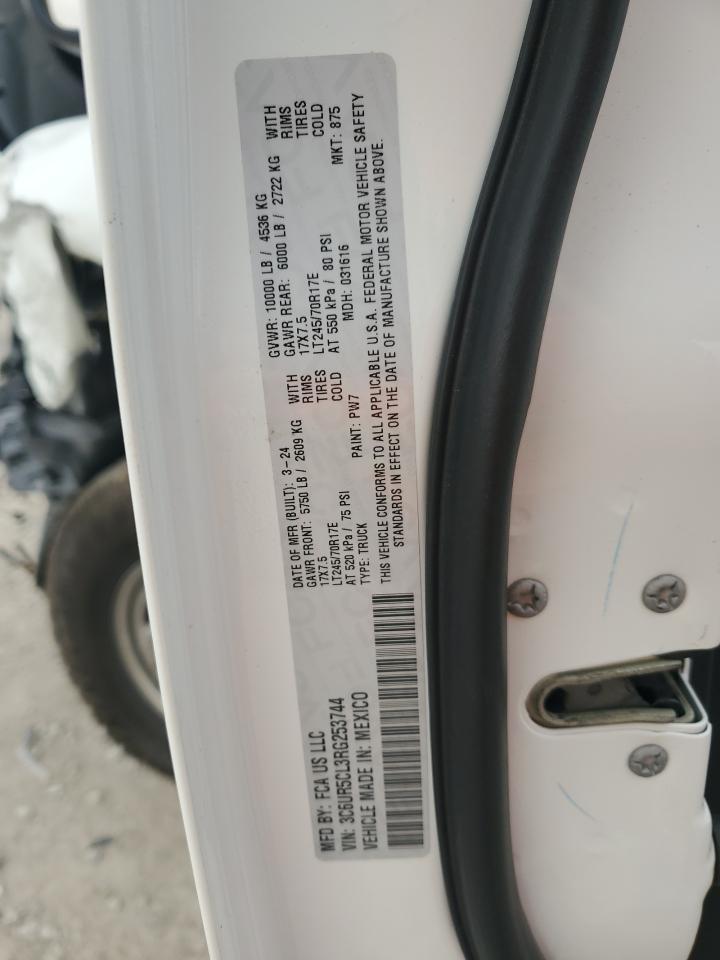 2024 Ram 2500 Tradesman VIN: 3C6UR5CL3RG253744 Lot: 93806965