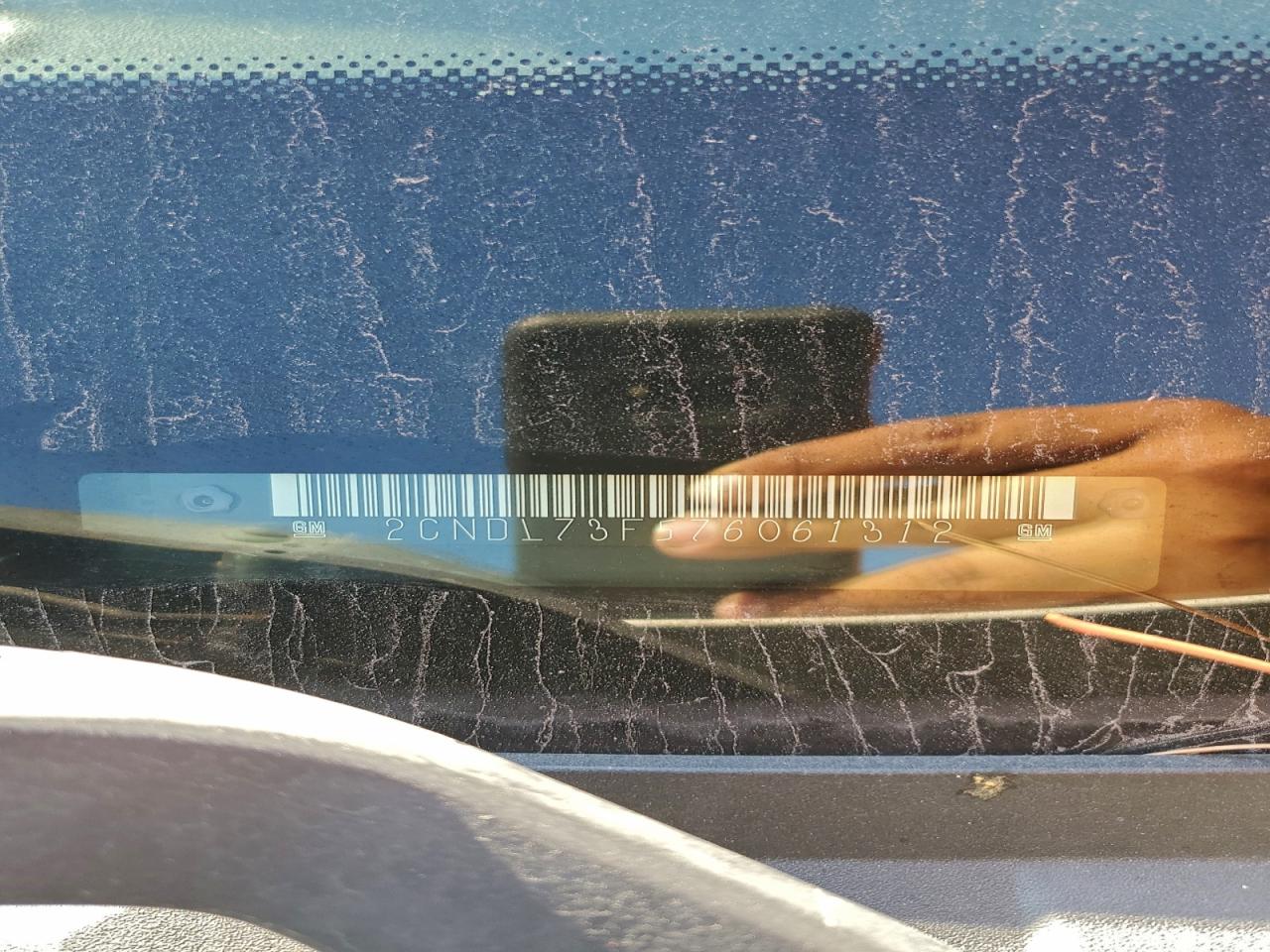 2007 Chevrolet Equinox Lt VIN: 2CNDL73F576061312 Lot: 94169805