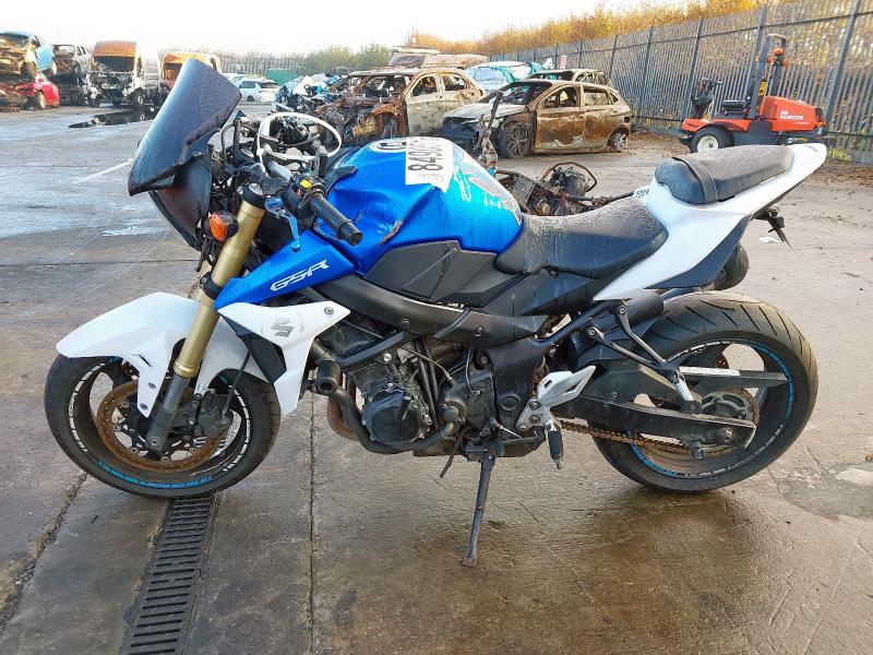 2013 SUZUKI GSR 750 L3  for sale at Copart CHESTER