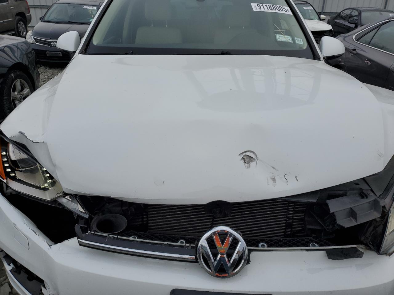 2013 Volkswagen Touareg V6 VIN: WVGEF9BPXDD002271 Lot: 91188005