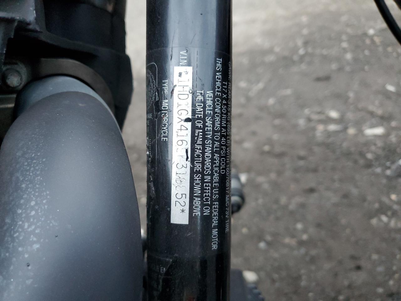 2009 Harley-Davidson Fxdb VIN: 1HD1GX4169K319852 Lot: 93023435