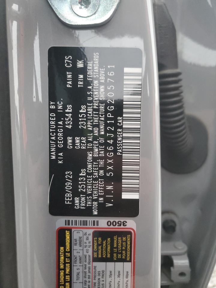2023 Kia K5 Gt Line VIN: 5XXG64J21PG205761 Lot: 93176605