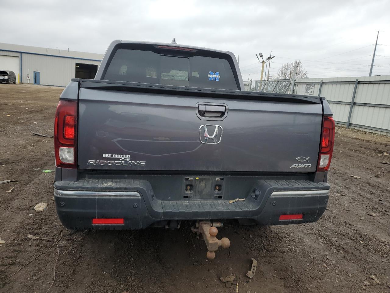 2017 Honda Ridgeline Rtl VIN: 5FPYK3F70HB009630 Lot: 91671575