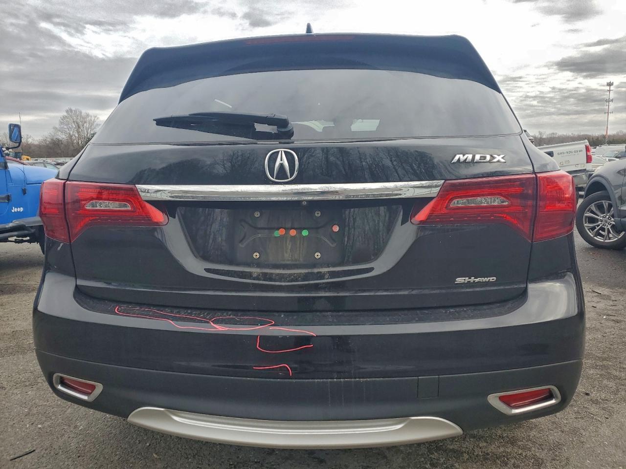 2014 Acura Mdx Technology VIN: 5FRYD4H44EB016957 Lot: 94244845