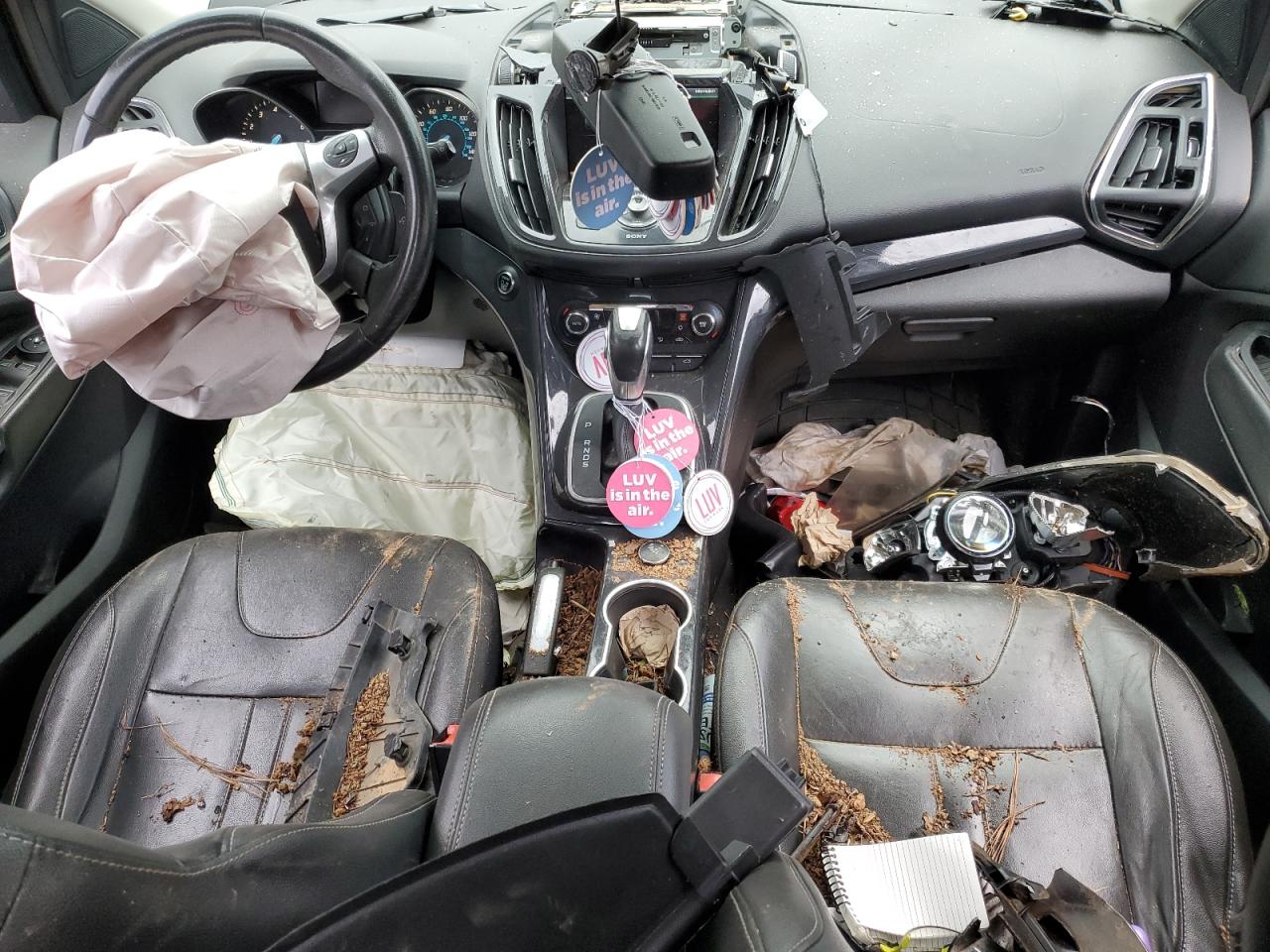 2013 Ford Escape Titanium VIN: 1FMCU0J93DUD22169 Lot: 91318525