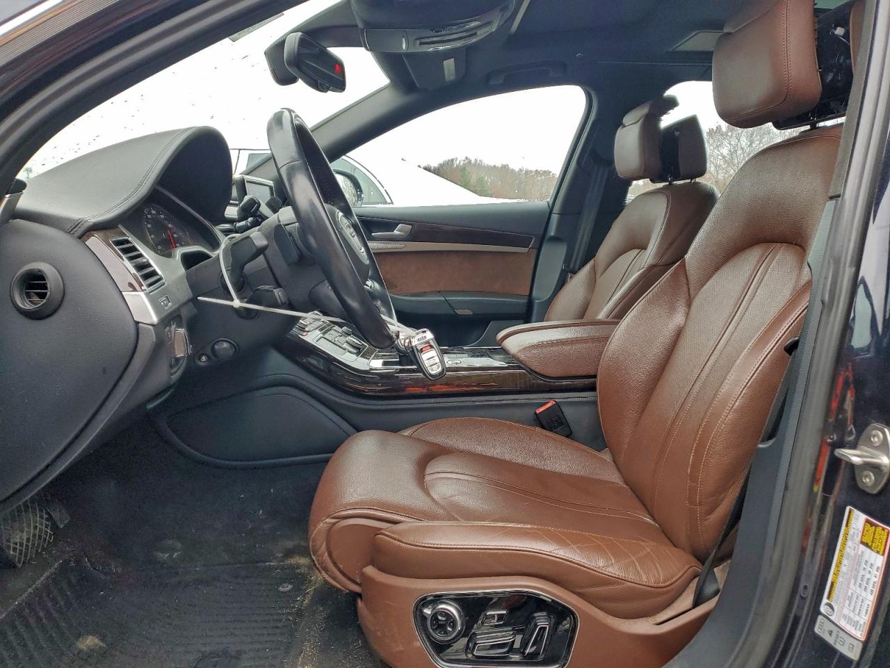 2014 Audi A8 L Quattro VIN: WAUR2AFDXEN009488 Lot: 93745485