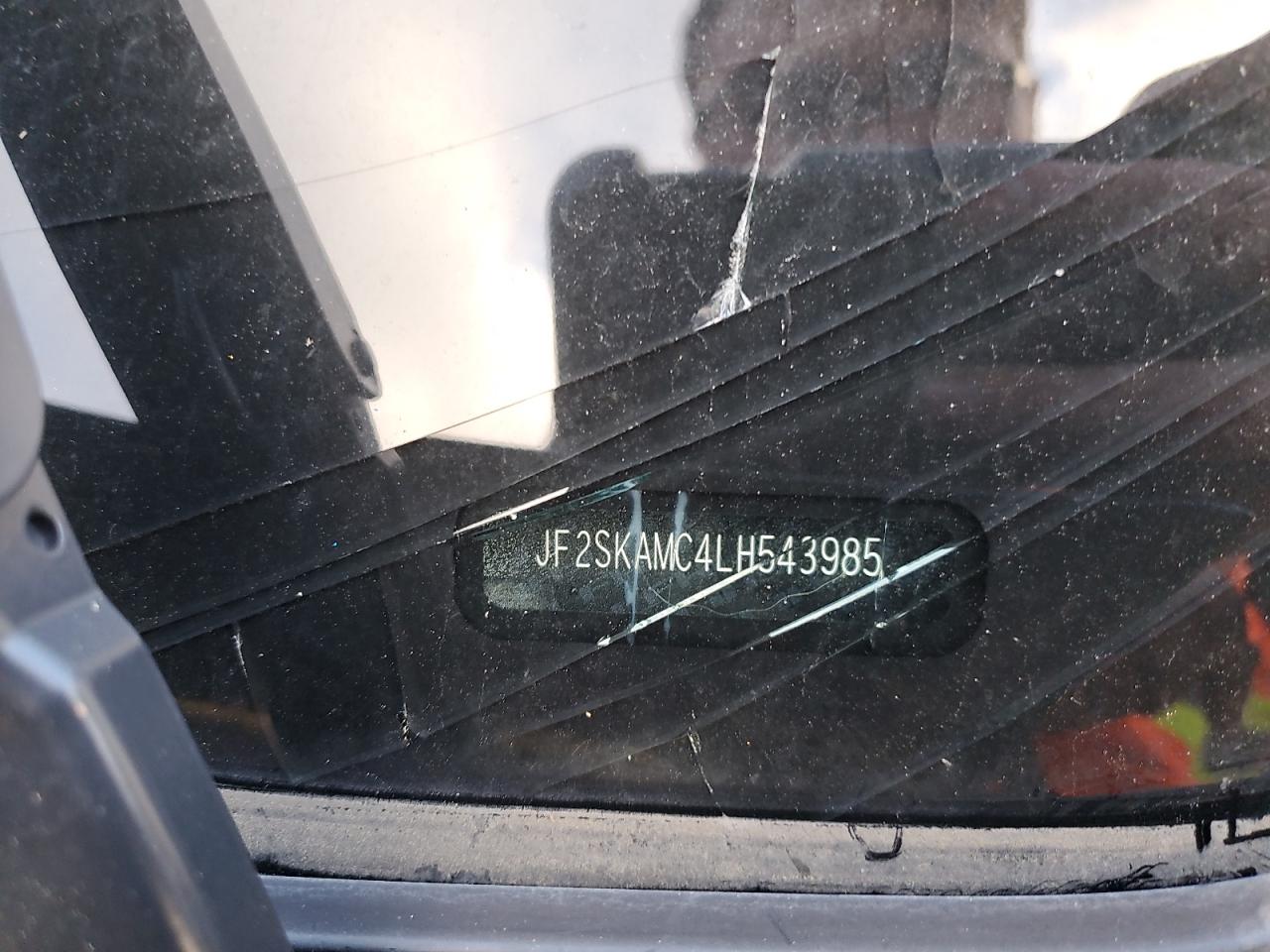 2020 Subaru Forester Sport VIN: JF2SKAMC4LH543985 Lot: 92222525