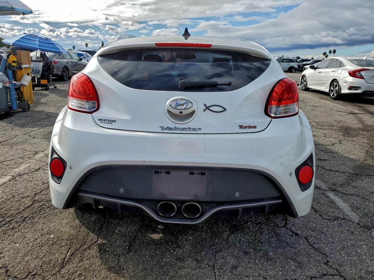 2016 Hyundai Veloster Turbo VIN: KMHTC6AEXGU286679 Lot: 93688805