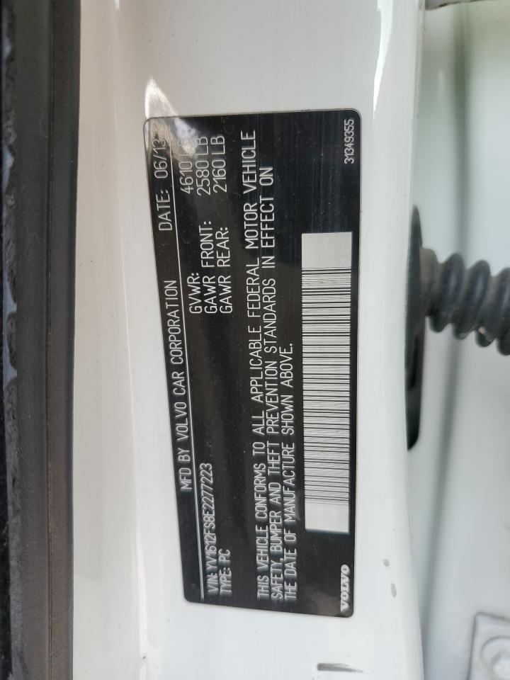 2014 Volvo S60 T5 VIN: YV1612FS8E2277223 Lot: 91700925