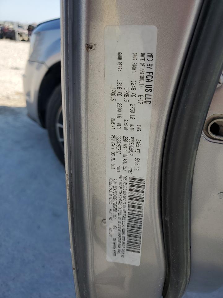 2017 Dodge Journey Se VIN: 3C4PDCAB6HT683258 Lot: 92662195