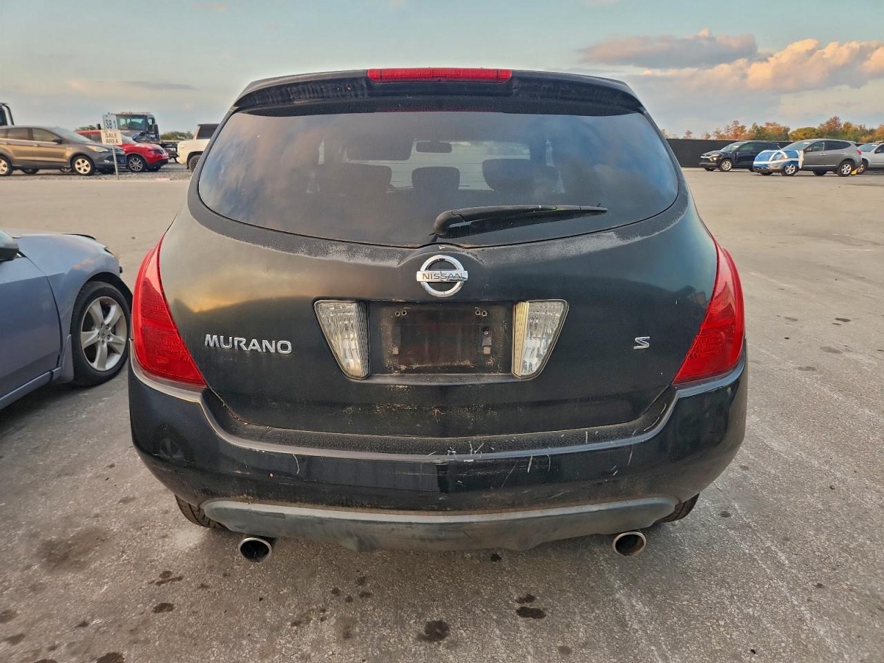 2005 Nissan Murano Sl VIN: JN8AZ08T15W314712 Lot: 94212825