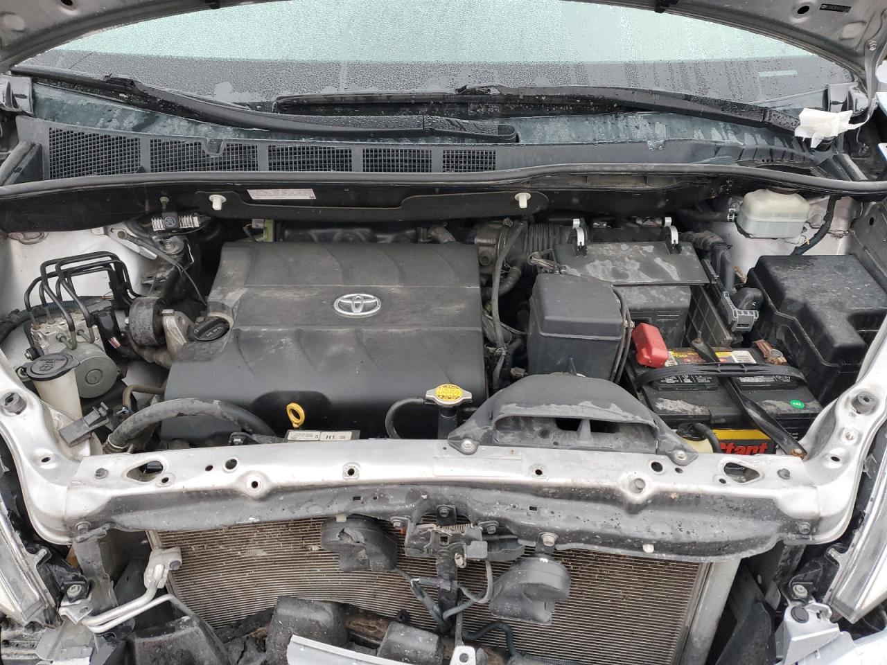 2012 Toyota Sienna Xle VIN: 5TDDK3DC8CS043696 Lot: 93143015