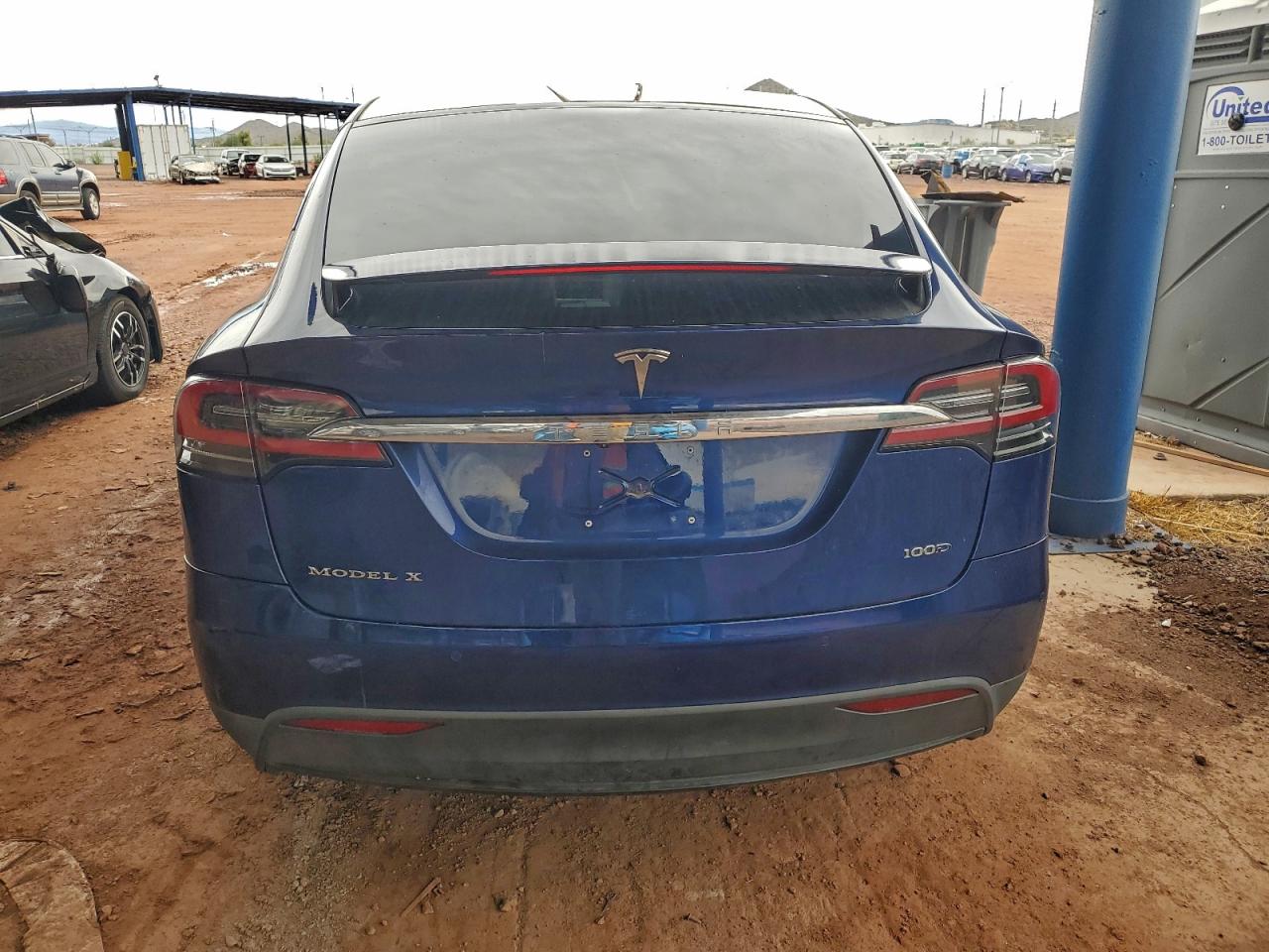 2017 Tesla Model X VIN: 5YJXCBE29HF066510 Lot: 92311835